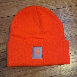 Bright Orange Mets Hat Unisex